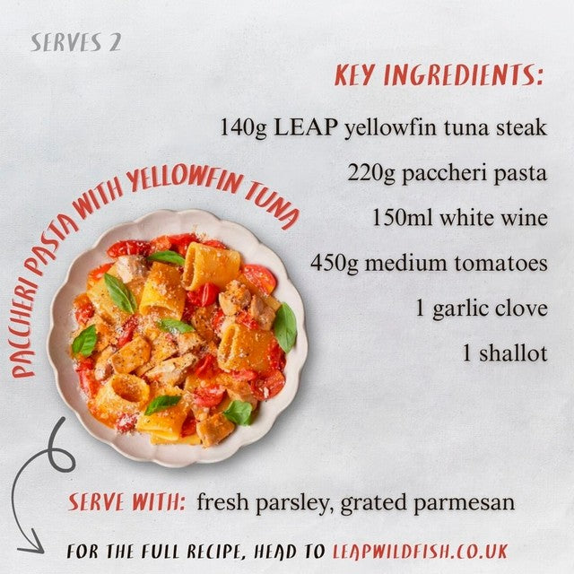 LEAP Yellowfin Tuna Steaks 240g, UK version
