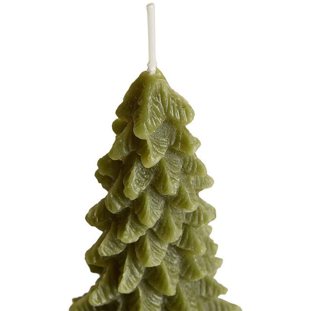 M&S Christmas tree candle large green, imported from the UK
