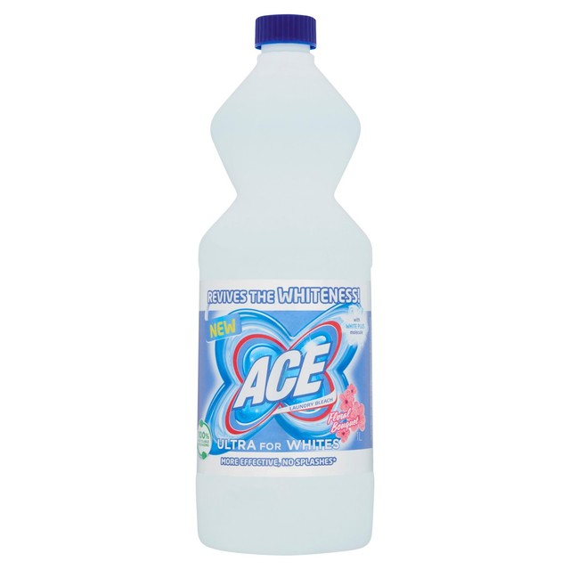 Ace Ultra for whites laundry bleach 1L - British product
