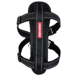 EzyDog Black Dog Harness Large - British product