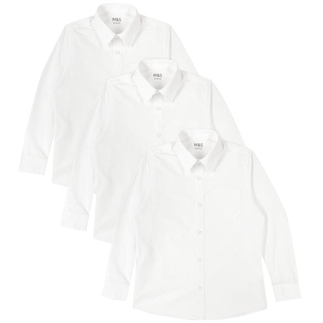 Marks Spencer boys white shirt 10-11 Years, imported from the UK