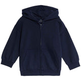 M&S boys navy zip hoodie for ages 5-6, imported from the UK