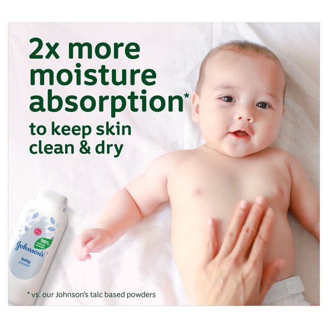 Johnson's Baby natural cornstarch baby powder 100g, UK version