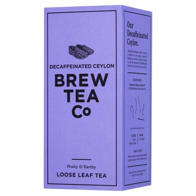 Brew Tea Co CO2 Decaffeinated Black Loose Leaf Tea 113g
