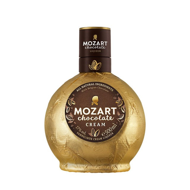 Mozart Chocolate Cream liqueur 50cl, imported from the UK