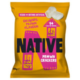 Native Snacks vegan prawn crackers original flavour 60g, imported from the UK