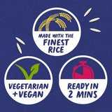 Tilda microwave coconut basmati rice 250g (British brand)
