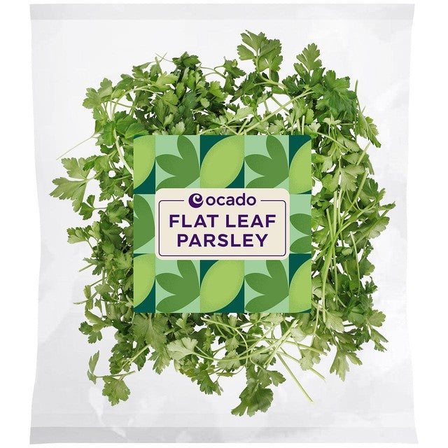 Ocado Flat Leaf Parsley 30g, imported from the UK