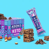 Adonis hazelnut crunch keto protein bar 720g - British product