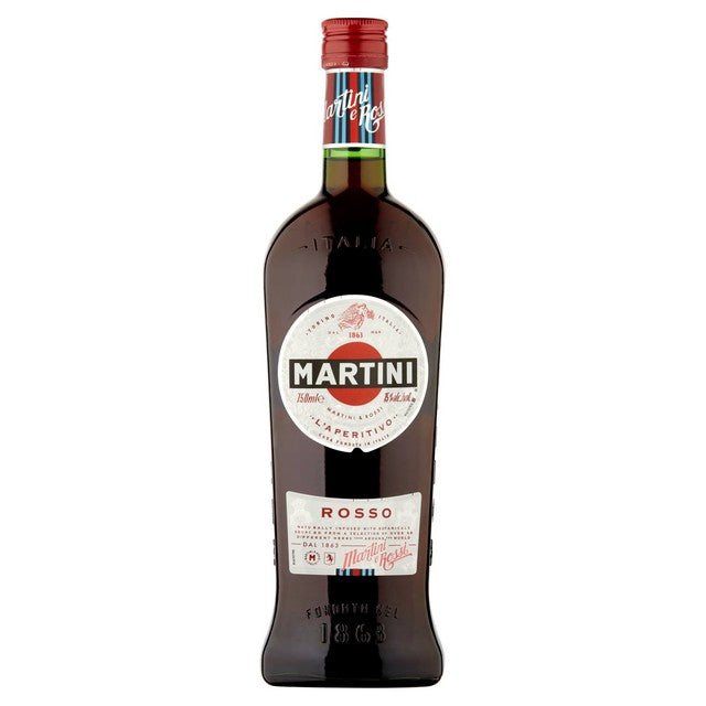 Martini Rosso vermouth 75cl, imported from the UK