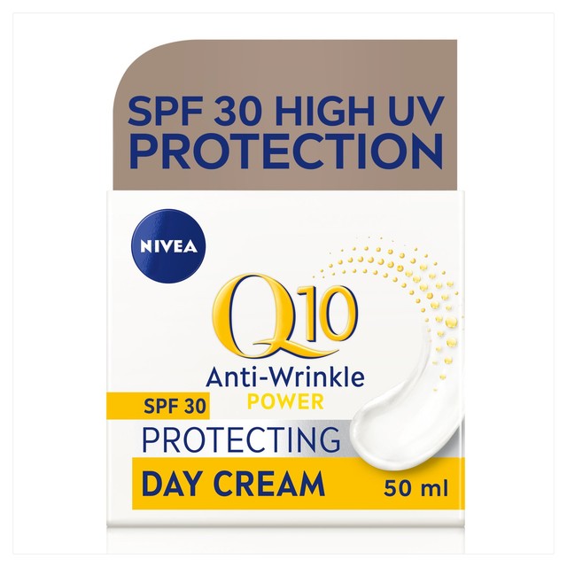 Nivea Q10 Power Anti-Wrinkle Age Spot Day Cream SPF30 50ml, imported from the UK