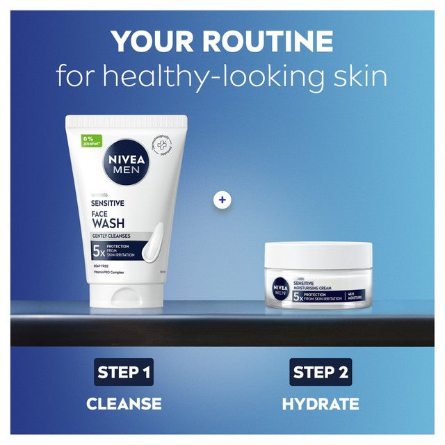 NIVEA Sensitive Moisturiser 50ml, imported from the UK