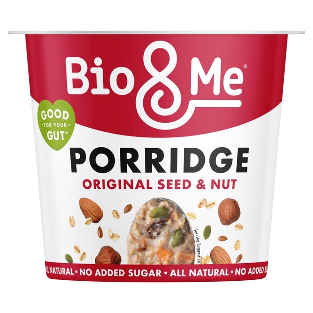 Bio&Me Original Seed & Nut Gut-Loving Porridge Pot 65g - British product