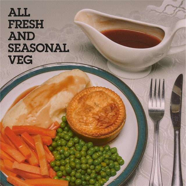 Willy's Pies Roast Chicken, Rosemary & Leek pie 200g (British brand)