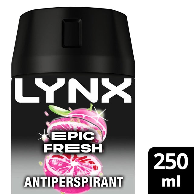 Lynx Epic Fresh anti-perspirant spray 250ml, UK version