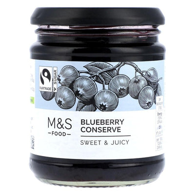 M&S Blueberry Conserve Fruit Jam 340g