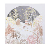 Habitat Luxury Winter Walk Snow Globe 5pk