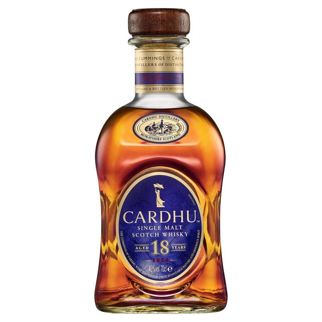 Cardhu 18 Year Old single malt whisky 70cl - British product