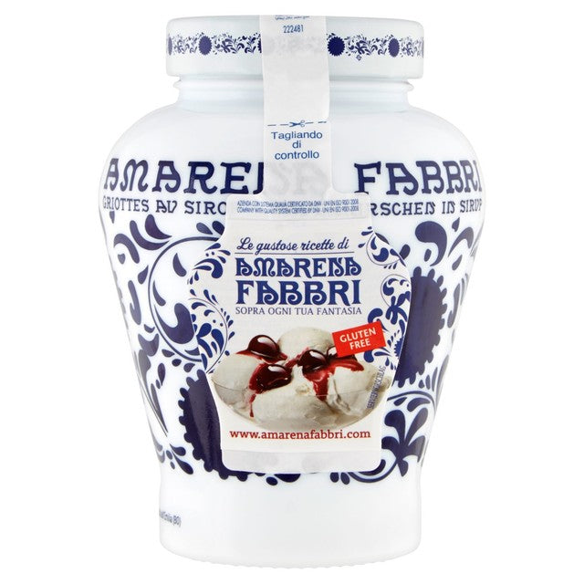 Fabbri Amarena Wild Cherries in Syrup 600g - British product