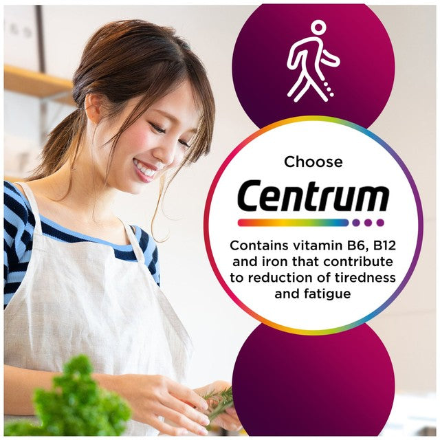 Centrum women's multivitamin tablets 30s - British product
