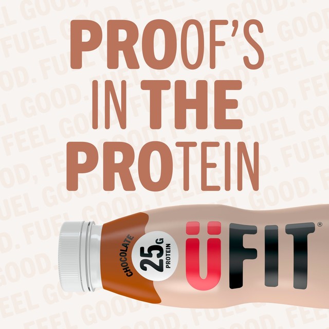UFit Chocolate Protein Milkshake 330ml (British brand)