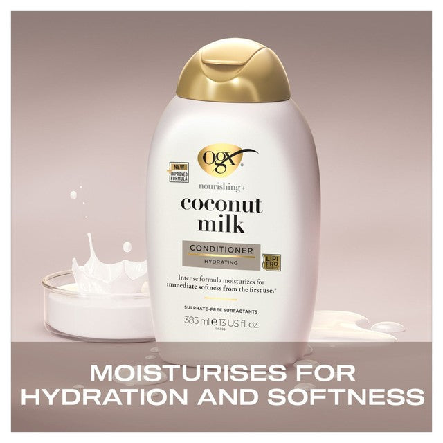 Ogx Coconut Milk conditioner 385ml, imported from the UK