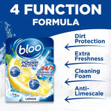 Bloo lemon toilet rim blocks 2 x 50g - British product