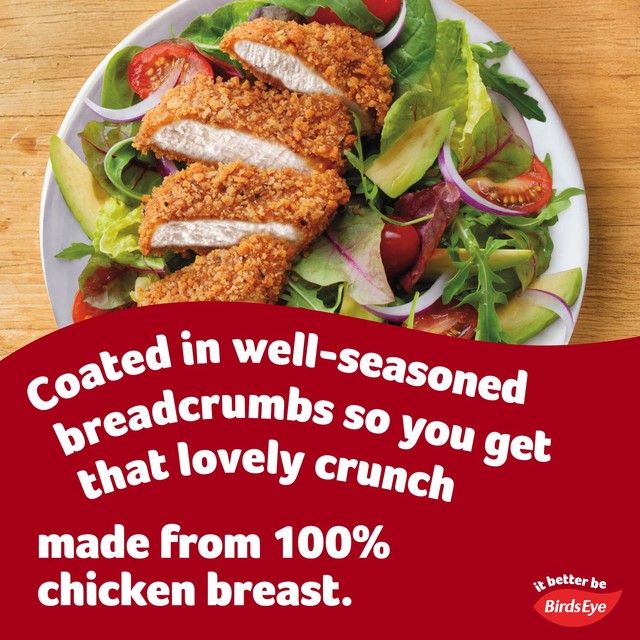Birds Eye Southern Fried Chicken Breast Steaks in Breadcrumbs 540g - British product