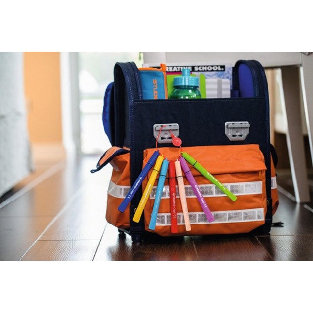 Stabilo Cappi colouring pens 12 assorted colours (British brand)