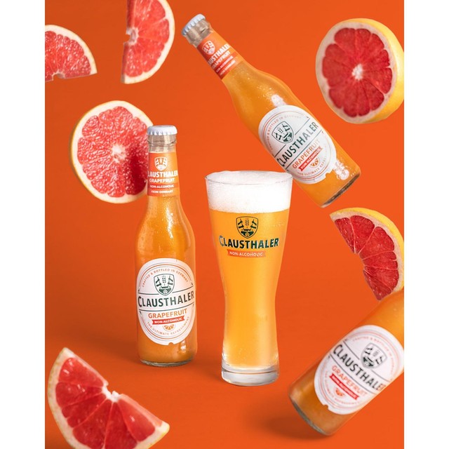 Clausthaler grapefruit radler alcohol-free beer 330ml - British product