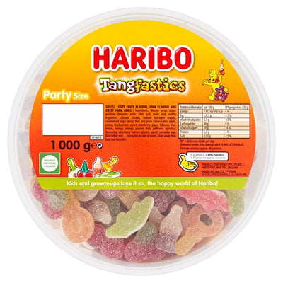 Haribo Tangfastics Tangy Sweets Tub 1kg