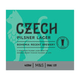 M&S Czech Pilsner Lager 4 x 330ml cans, imported from the UK