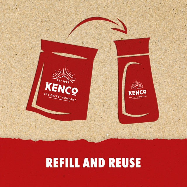 Kenco Decaff Instant Coffee paper refill pack 150g, UK version