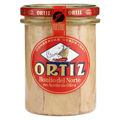 Brindisa Ortiz Albacore Tuna Fillets in Olive Oil Bonito del Norte Canned Tuna 220g