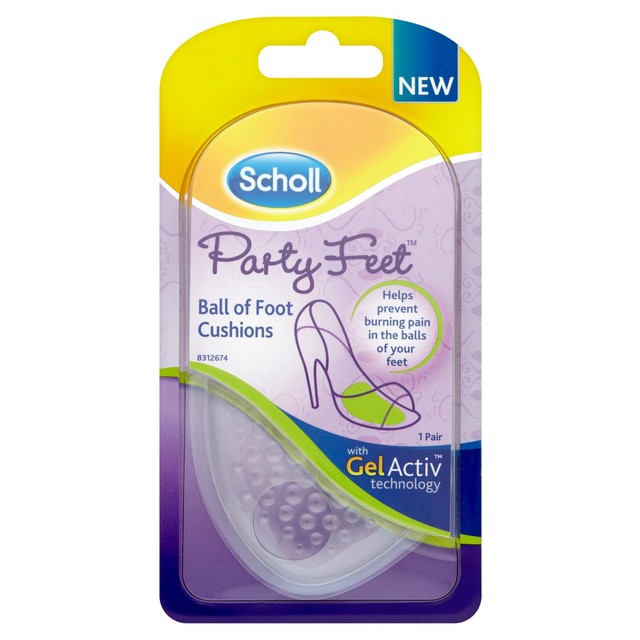 Scholl Party Feet Ball of Foot Cushions (British brand)
