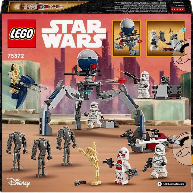 LEGO Star Wars Clone Trooper Battle Pack building toy set, UK version