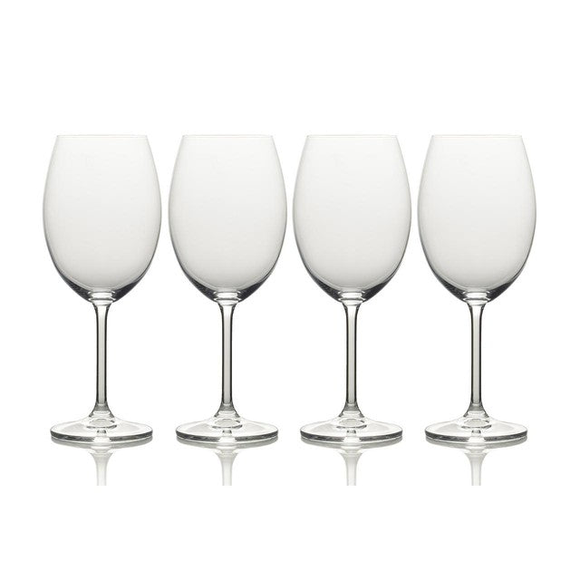 Mikasa Julie white wine glasses 16.5oz set of 4, imported from the UK