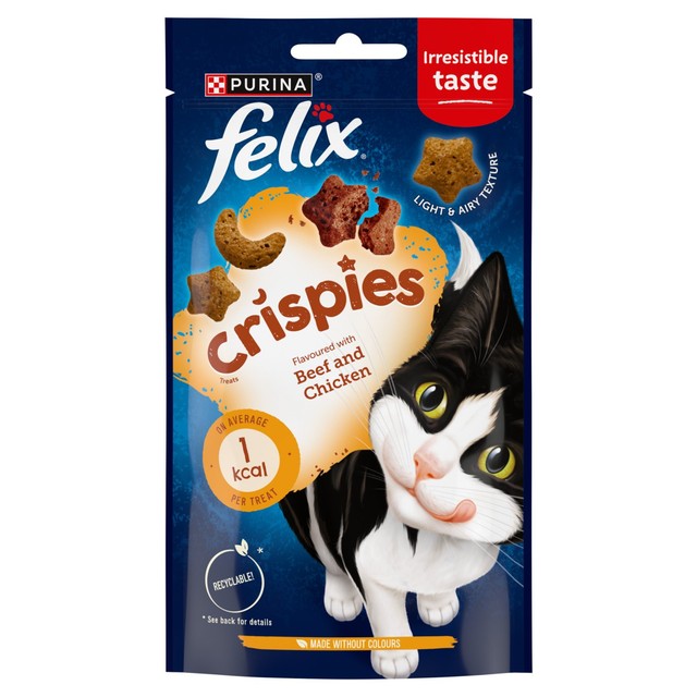 Felix chicken and beef cat treats 45g - British product