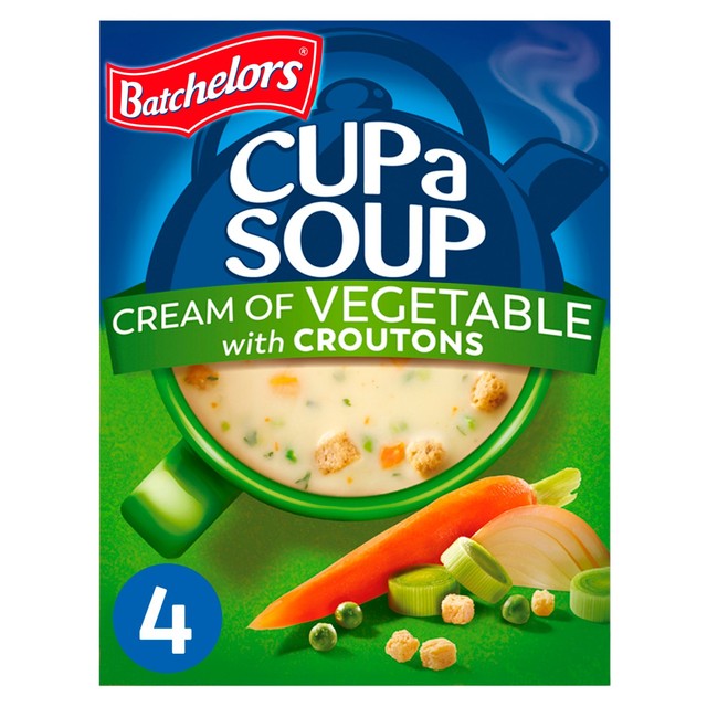 Batchelors Cream of Vegetable instant soup 122g - British product
