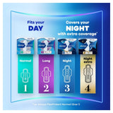 Always Infinity Long sanitary towels size 2 with wings - British product