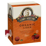 Henry Weston organic still cider 3L, UK version