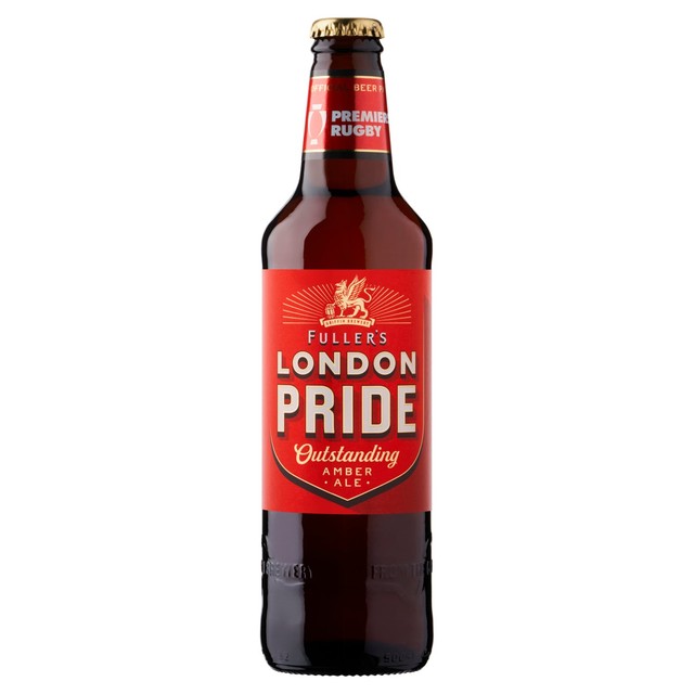 Fuller's London Pride amber ale 500ml bottle, UK version