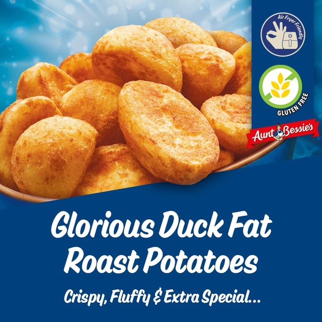 Aunt Bessie's duck fat roast potatoes 700g - British product