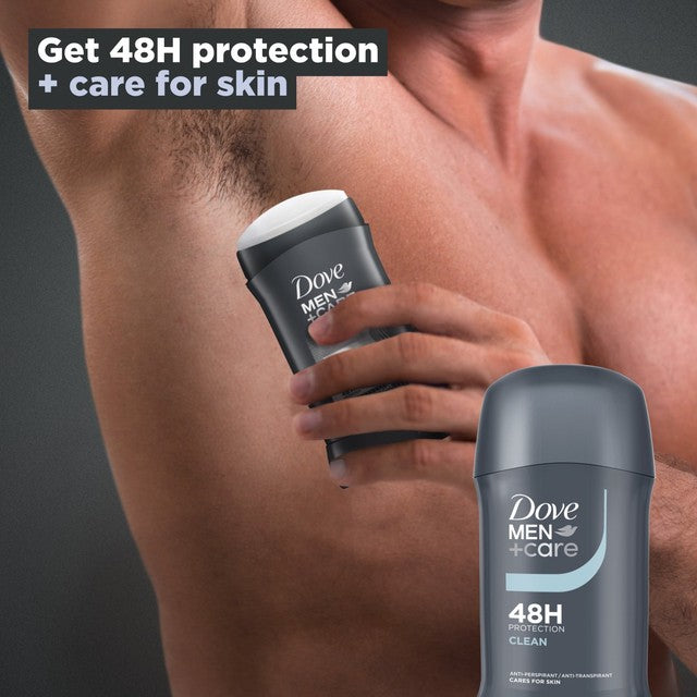 Dove Men+Care Clean Comfort Anti-Perspirant Stick 50ml - British product