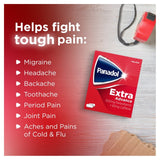 Panadol Extra Advance 500mg paracetamol caffeine tablets 16 tablets, imported from the UK