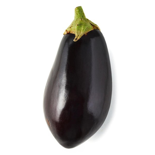 Natoora Italian black aubergine 320g, imported from the UK
