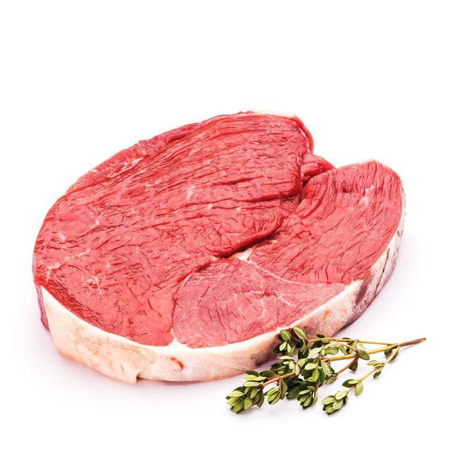 Daylesford Organic lamb leg steak 340g - British product