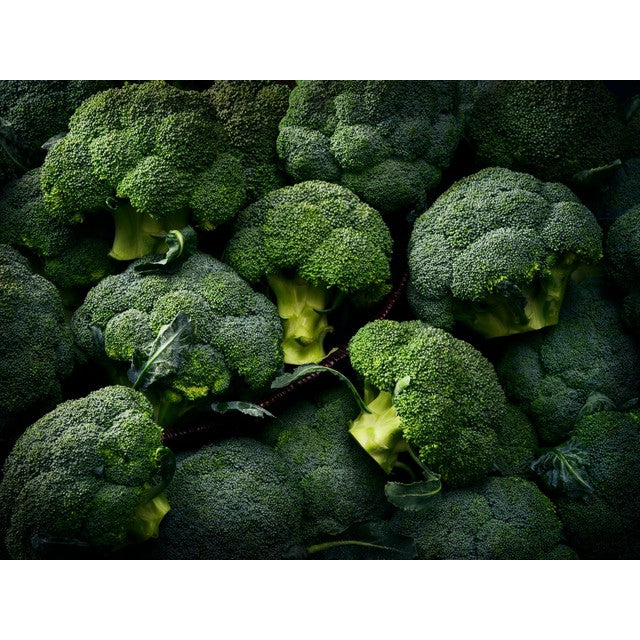 M&S broccoli crown 325g, imported from the UK