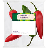 Ocado Mixed Mild Chillies 65g, imported from the UK