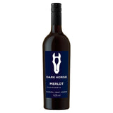 Dark Horse Merlot red wine 75cl - British product